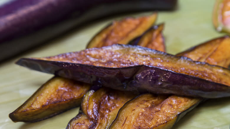 fried japanese eggplant