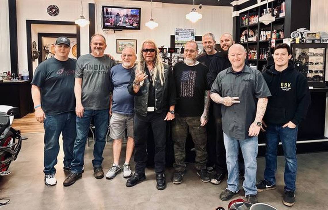 Duane “Dog” Chapman, known as a reality TV star on the A&E show “Dog the Bounty Hunter,” was in the Myrtle Beach area Friday, April 26, 2024. He stopped by Coastal Iron Motorcycle of Myrtle Beach. 