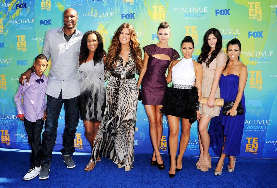 Odom Kardashians Teen Choice Awards