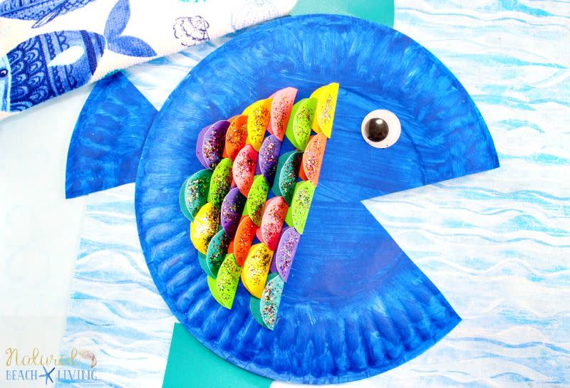 Paper Plate Fish Craft