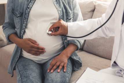 Pregnant Woman at Doctor