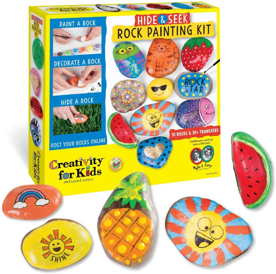 Creativity for Kids Hide & Seek Rock Painting Kit