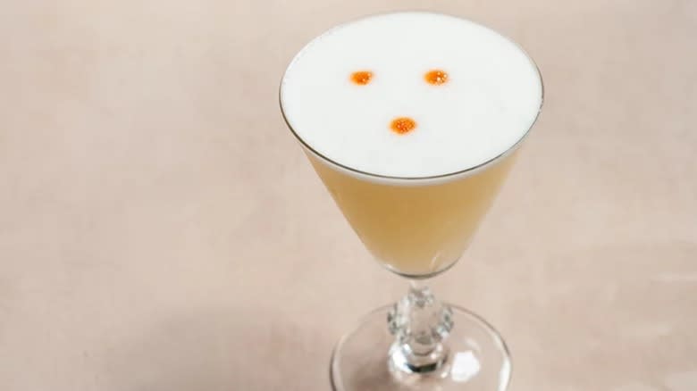 Pisco Sour cocktail