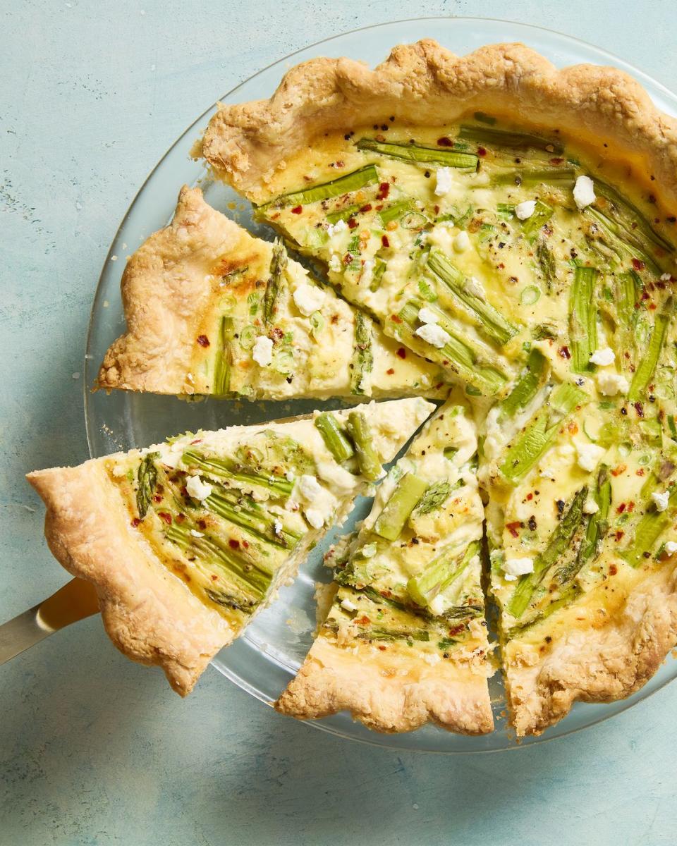 asparagus quiche