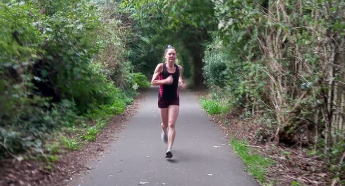 Breast Cancer Survivor Running London Marathon Topless Following Double Mastectomy