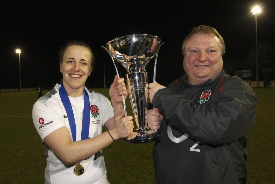 Gary Street (right) coached England to World Cup triumph in 2014 (Getty Images)