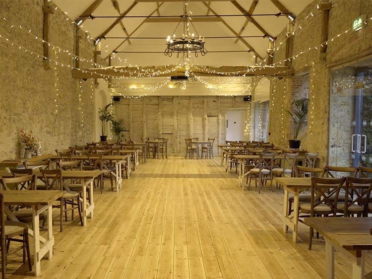 The 17th century stable block has been converted into a new cafe and events space