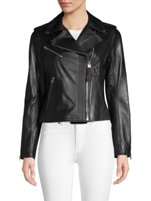 Derek Lam 10 Crosby Leather Moto Jacket (Photo: Saks Off 5th)