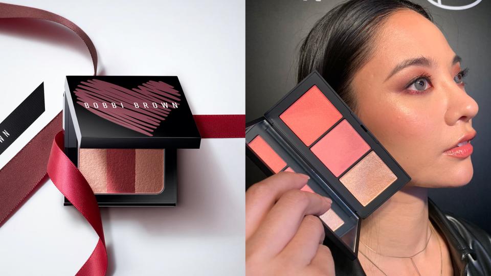 <p> ▲腮紅畫對臉直接小一號。（圖／Bobbi Brown、記者駱映儒攝影）</p>
