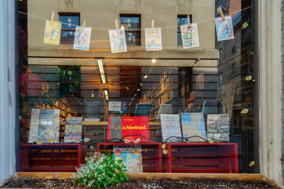 A bookstore in Montreal