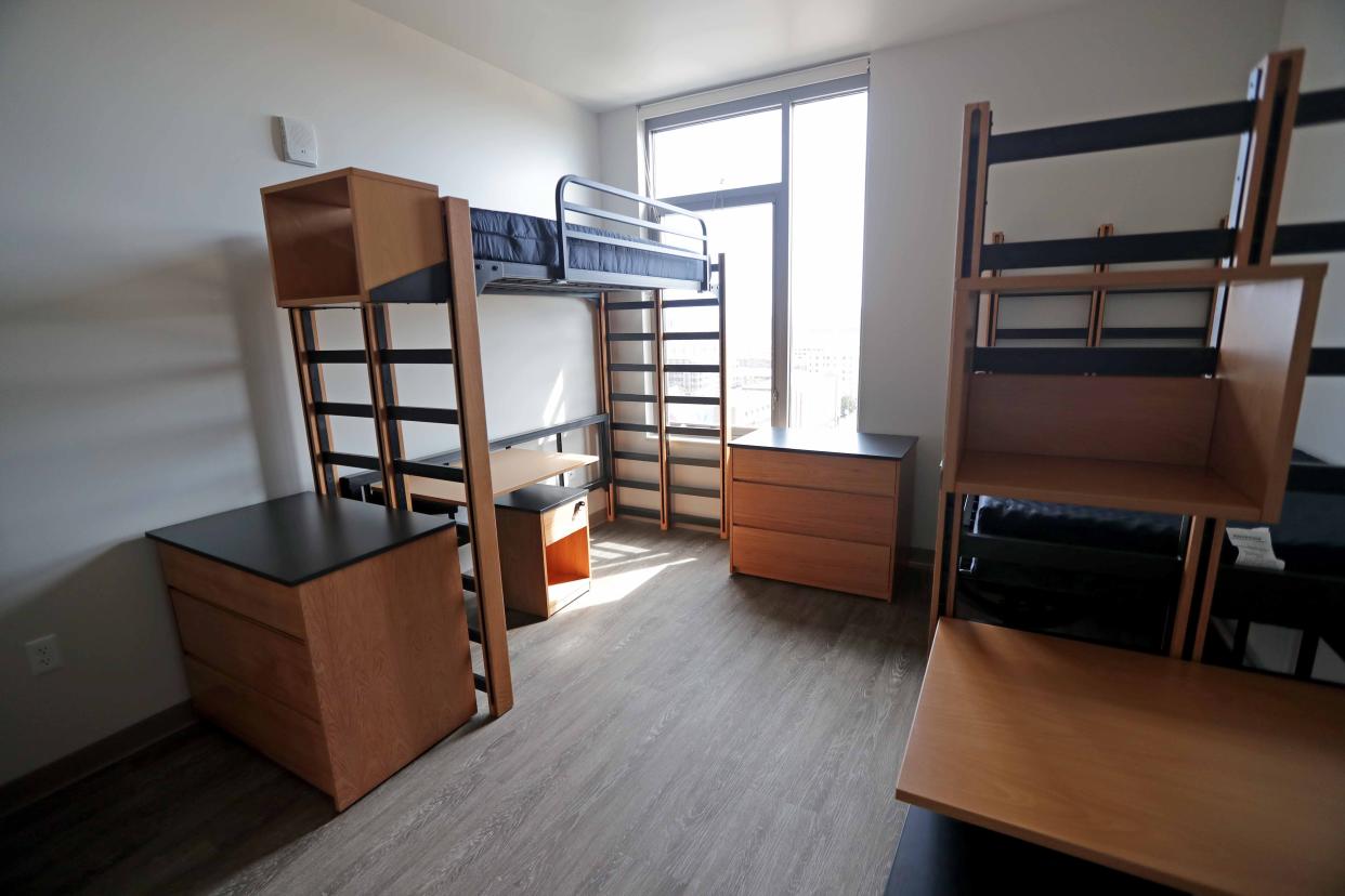 A room in The Commons, one of Marquette University's residence halls. Marquette plans to rent out most of its space for the RNC.