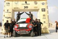 UAE driver Khalifa Al Mutaiwe became the FIA World Cup for Cross-Country Rallies champion after winning the 2012 Pharaons Cross-Country title in Cairo.