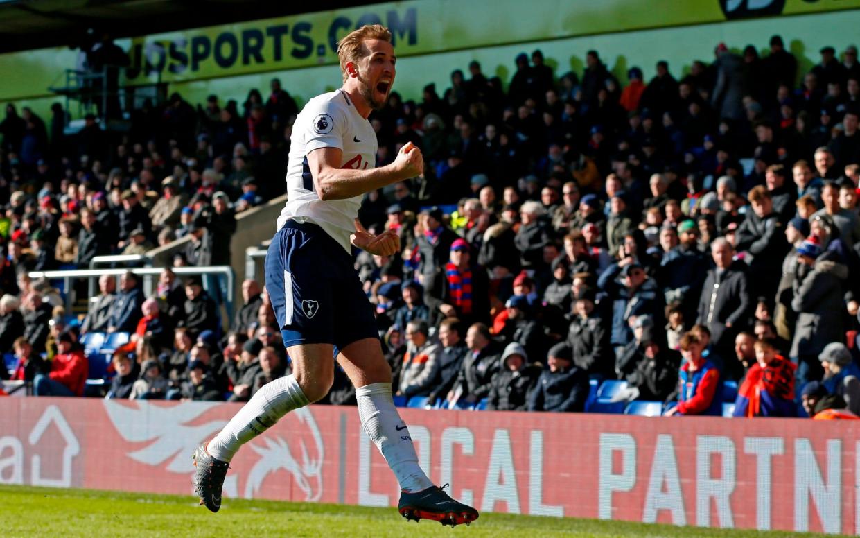Harry Kane's 24th Premier League goal of the season hands Spurs all three points - AFP
