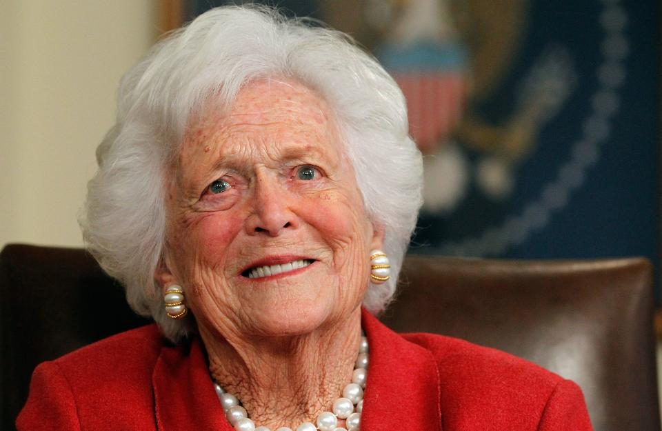 Former first lady Barbara Bush died at age 92. (Photo: Tom Pennington via Getty Images)