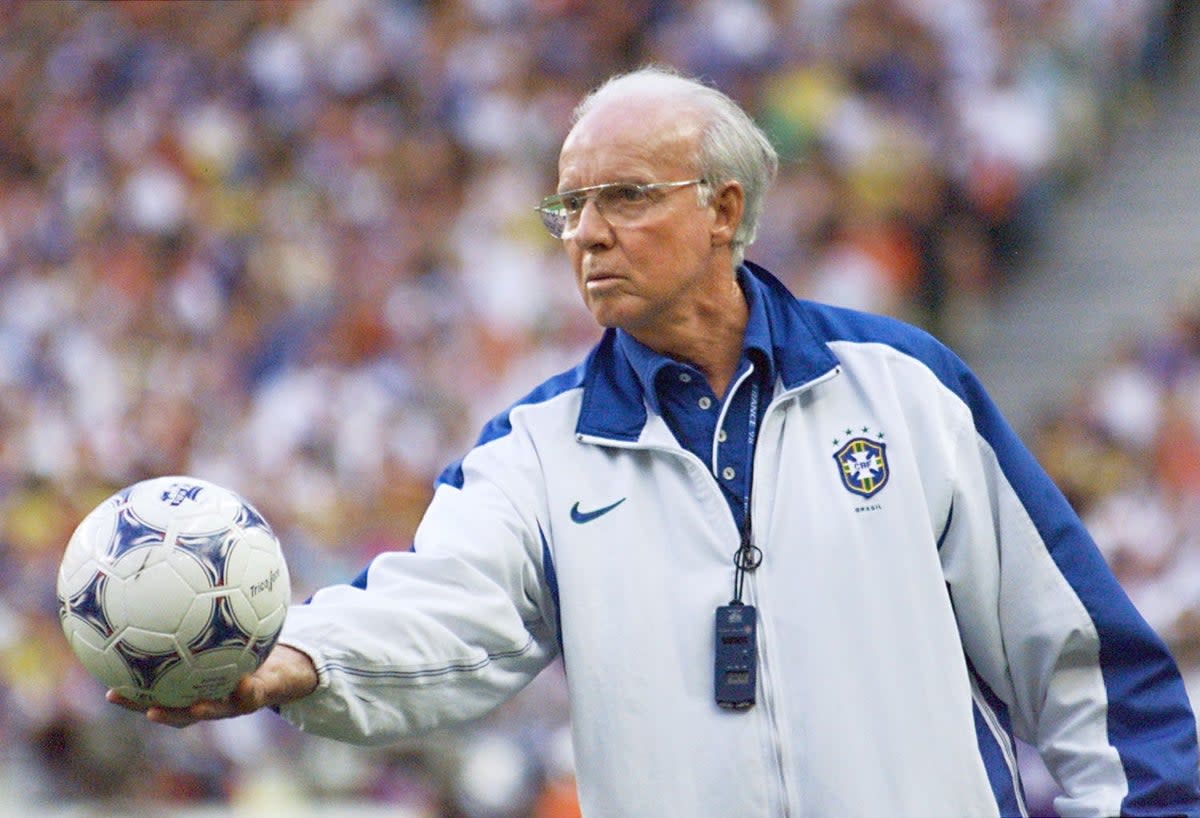 Legend: Mario Zagallo won two World Cups as a player and one as a manager (AFP via Getty Images)