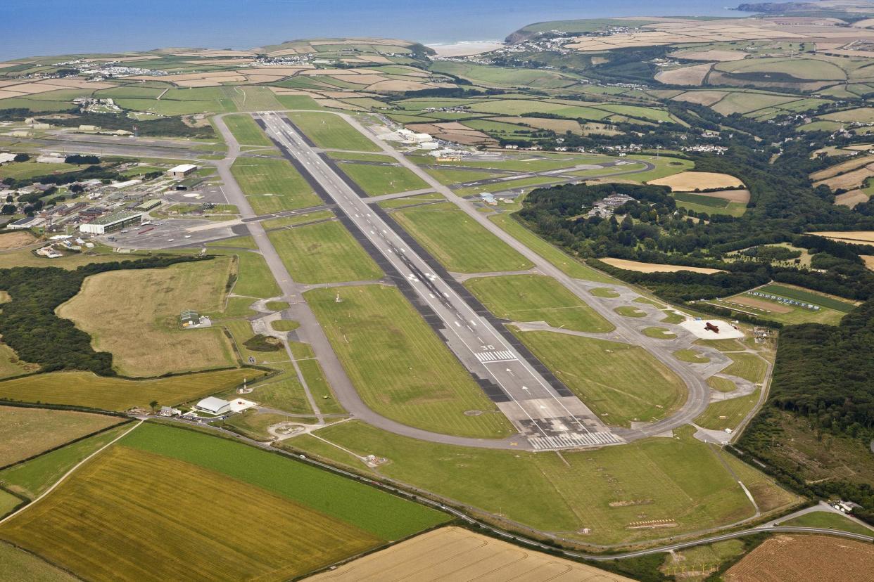 It's not just the location that makes Newquay Britain's best airport, says this fan: Newquay Cornwall Airport