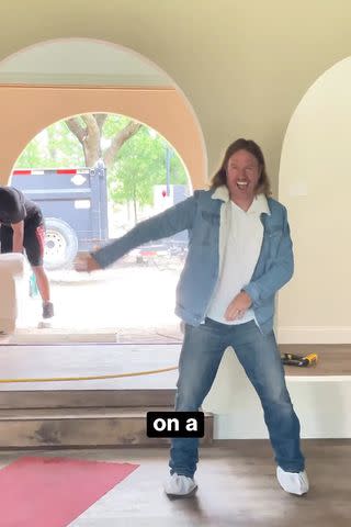 <p>Joanna Gaines/Instagram</p> Chip Gaines birthday video