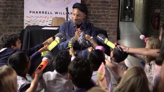 Pharrell Williams - HAPPY Book Press Conference 