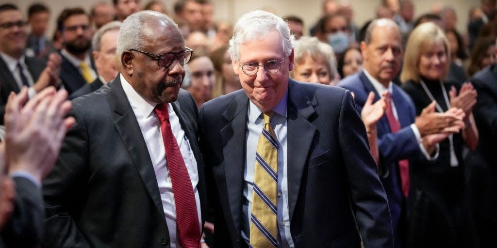 Mitch McConnell Clarence Thomas