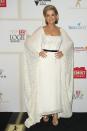 <p>Ten's Sandra Sully gave us Game of Thrones vibes in this regal white gown with billowing sleeves.</p>