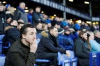 Football Soccer - Everton v West Bromwich Albion - Barclays Premier League - Goodison Park - 13/2/16 Everton fans look dejected Action Images via Reuters / Carl Recine Livepic