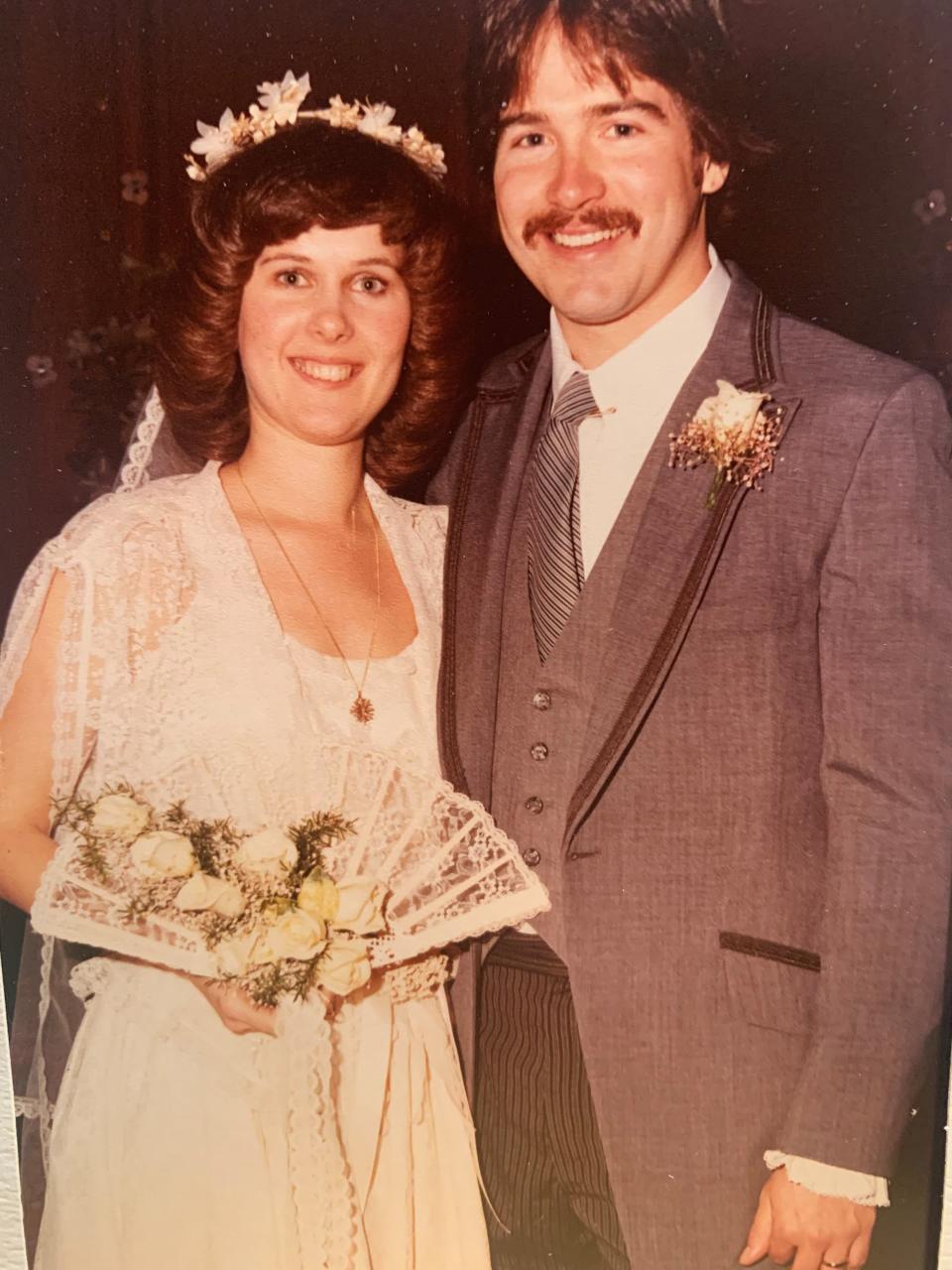Mary and Bill Sherlach were married on April 25th, 1981.