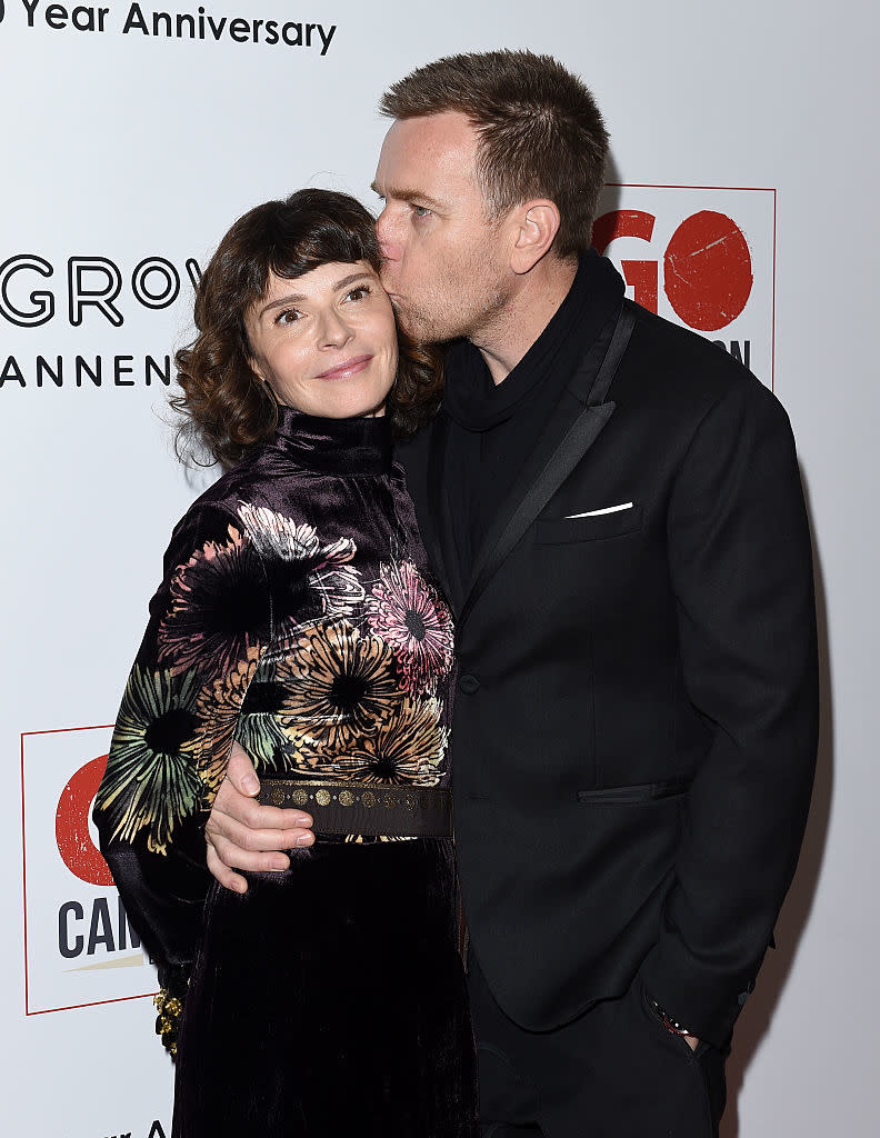 Eve Mavrakis and Ewan McGregor