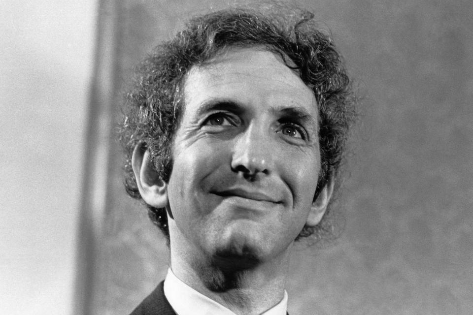 Dr. Daniel Ellsberg smiles during a news conference in Cambridge on Thursday, July 2, 1971. Ellsberg, who says he leaked the secret Pentagon papers to the New York Times, told newsmen that he withheld sections of the Pentagon papers from the press because they might jeopardize future private negotiations to end the war in Vietnam. He also said that he did turn over the sensitive sections of the Pentagon study to the Senate Foreign Relations Committee. (AP file)