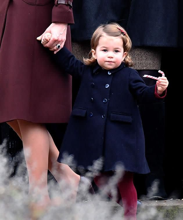 It's the first time the young royals have attended a Christmas service. Photo: Getty images