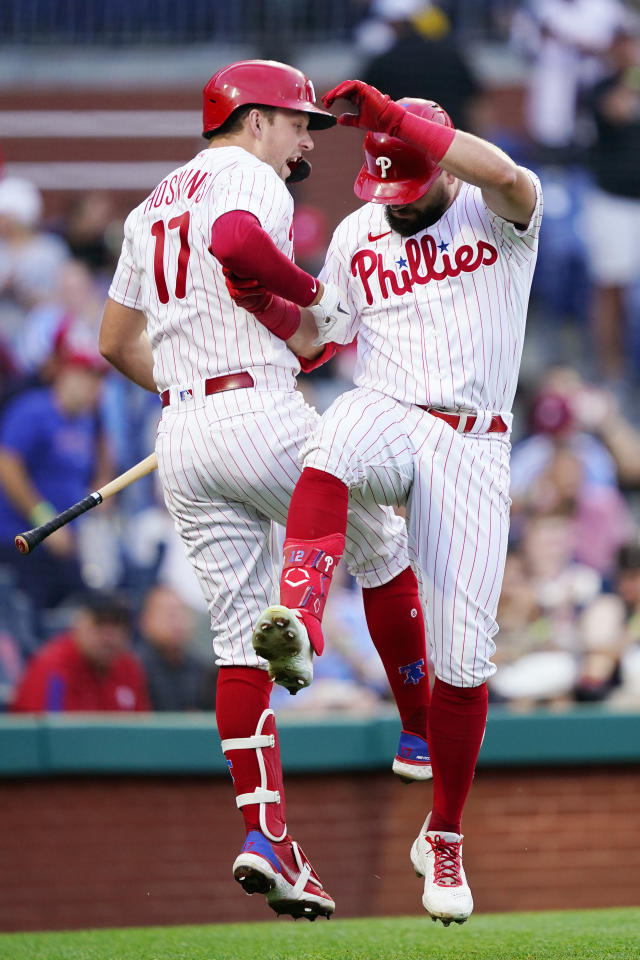 Schwarber homers twice in Phillies' 11-0 romp past Nationals - The San  Diego Union-Tribune