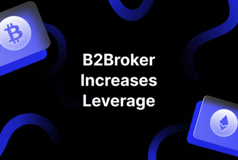 B2Broker increases leverage on major FOREX pairs to 1:200 and to 1:50 for BTC/USD and ETH/USD pairs, enhancing the market position of their clients. (Graphic: Business Wire)