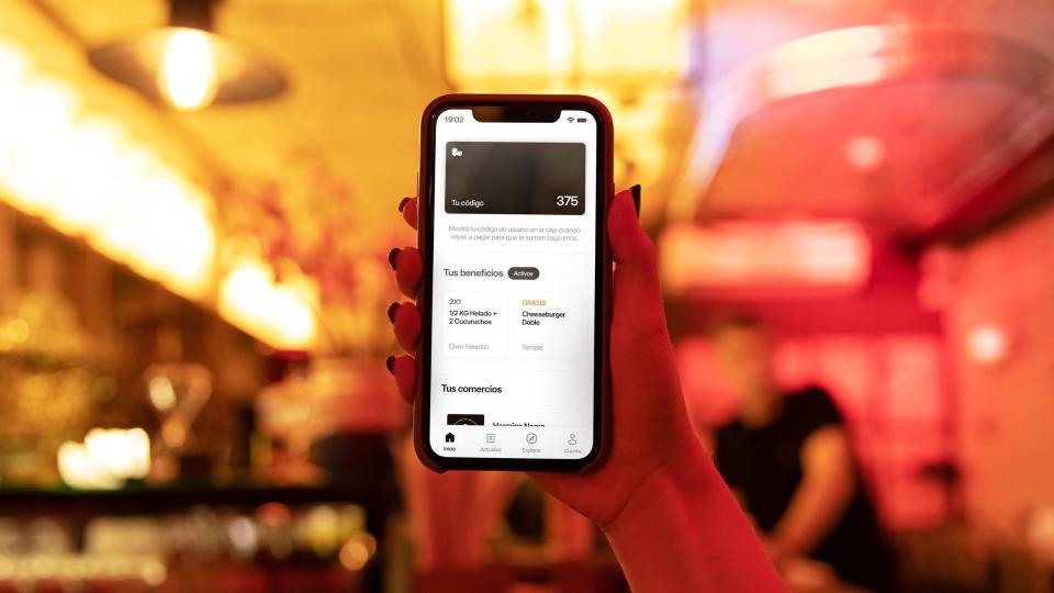 La plataforma de Loybox permite chequear al instante los puntos obtenidos en cualquier local