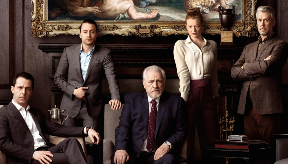 The Succession cast. - Credit: HBO