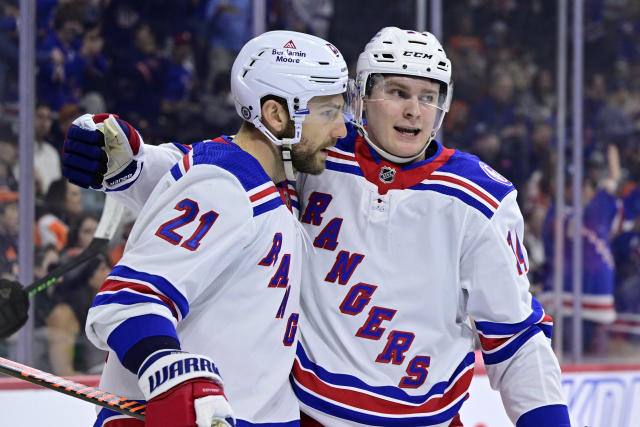 Kakko, Georgiev lead Rangers to shutout of Flyers - 6abc Philadelphia