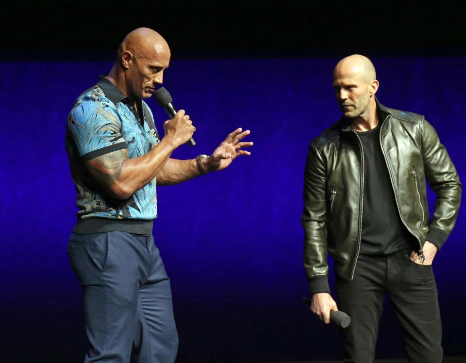 The Rock and Jason Statham Are This Week’s Best Groomed Duo