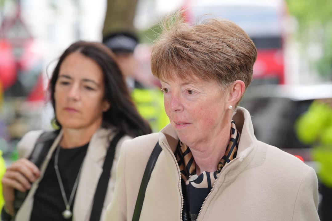 Former Post Office boss Paula Vennells arrives to give her second day of evidence to the Post Office Horizon IT inquiry at Aldwych House, central London. Picture date: Thursday May 23, 2024.