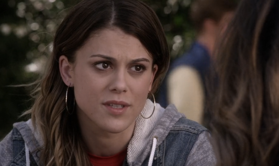 Closeup of Lindsey Shaw