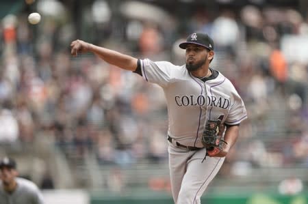 MLB: Colorado Rockies at San Francisco Giants