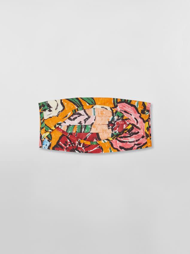 5) Reusable face mask cover in Liberdade print cotton