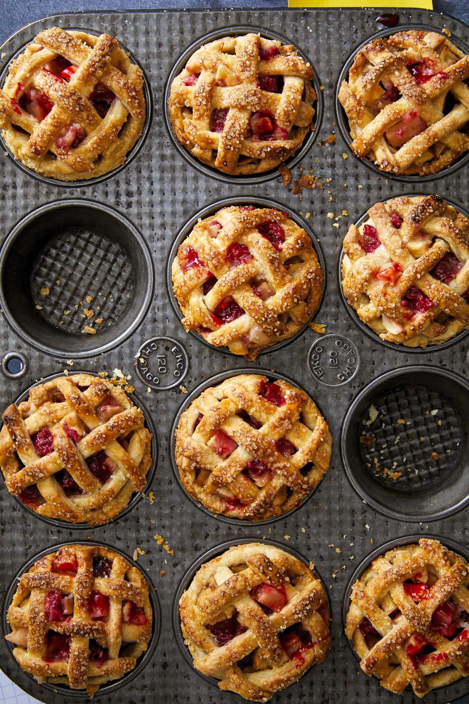 Mini Apple & Raspberry Pies