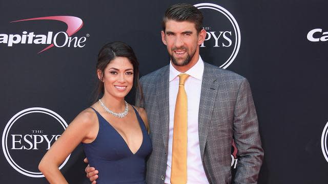 Exclusive Michael Phelps Opens Up About Meeting Wife Nicole At The Espys And His Epic Shark Week