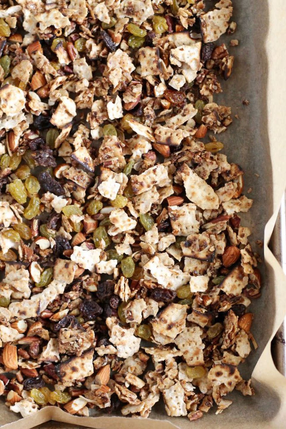 Passover Matzoh Granola