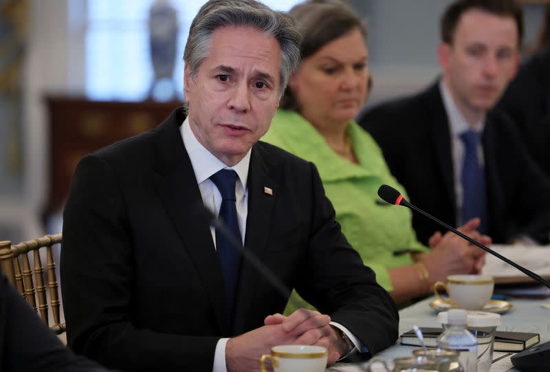 U.S. Secretary of State Blinken meets with Turkish Foreign Minister Hakan Fidan in Washington