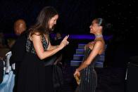 The actress couldn't stop smiling while at the American Ballet Theatre's annual holiday benefit.