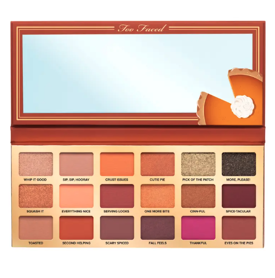 Too Faced Pumpkin Spice Second Helping Eye Shadow Palette. Image via Nordstrom.