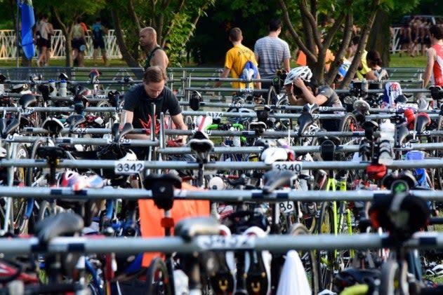 You can save money on triathlon if you're doing triathlon on a budget