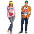 <p><strong>Disguise</strong></p><p>amazon.com</p><p><strong>$29.89</strong></p><p>With this oversized sticker kit, you and your best friend can pull off both <em>Toy Story</em> characters with just the addition of pink and tan t-shirts for your quickest Halloween transformation yet. Amazon reviewers also praised this costume, noting that the stickers stay put and the hats fit perfectly.</p>