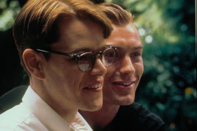 <p>Moviestore/Shutterstock</p> Matt Damon and Jude Law in 'The Talented Mr. Ripley'