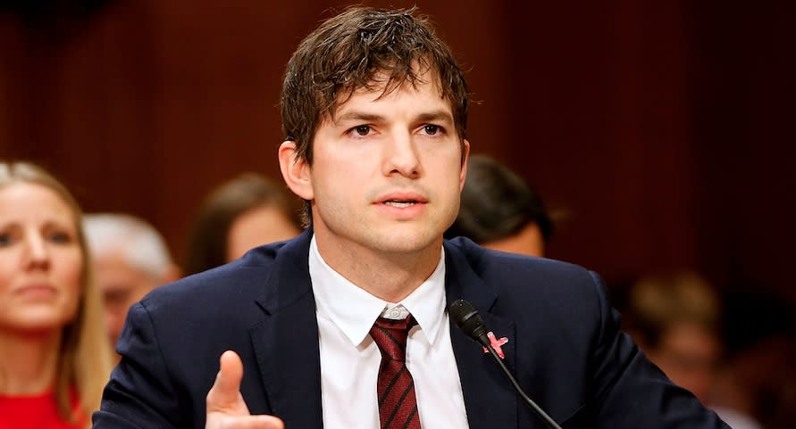 Ashton Kutcher Just Testified In Front Of Congress About This