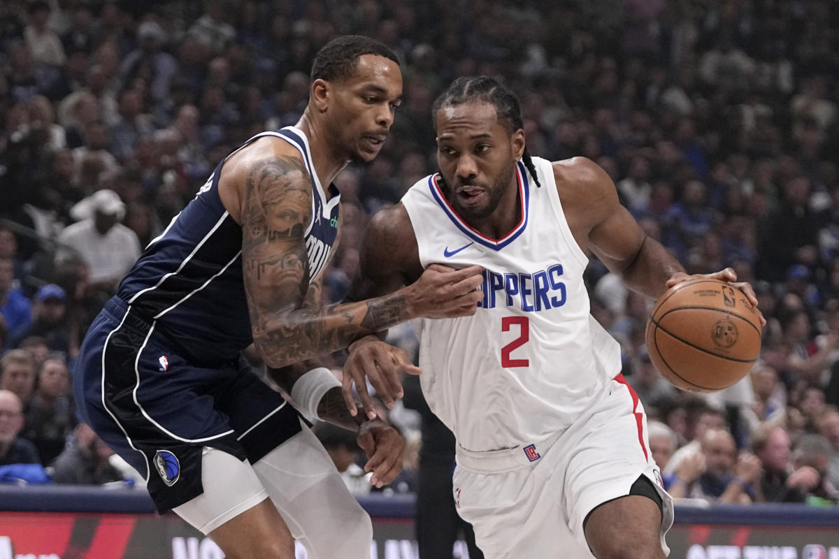 Playoffs NBA : Kawhi Leonard semble loin d’être à 100 % dans la défaite des Clippers contre les Mavericks